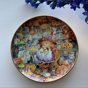 Franklin Mint Bill Bell “Scaredy Cats” Plate